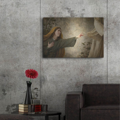 Luxe Metal Art 'A Thread of Faith' by Howard Lyon, Metal Wall Art,36x24