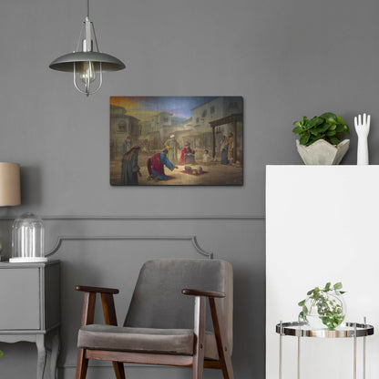 Luxe Metal Art 'King of Kings' by Howard Lyon, Metal Wall Art,24x16