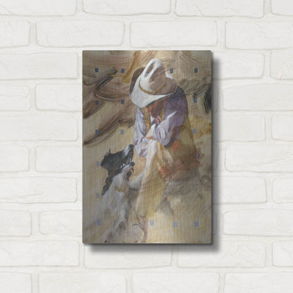 Luxe Metal Art 'Marching Orders' by J. E. Knauf, Metal Wall Art,12x16