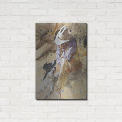 Luxe Metal Art 'Marching Orders' by J. E. Knauf, Metal Wall Art,24x36