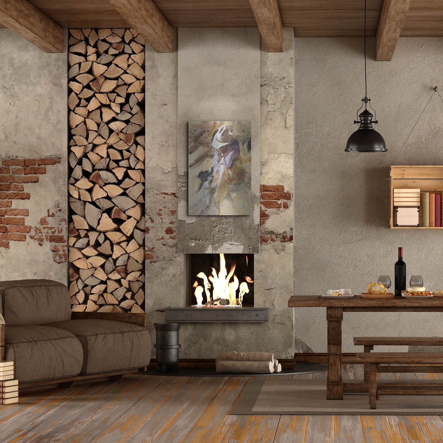 Luxe Metal Art 'Marching Orders' by J. E. Knauf, Metal Wall Art,24x36