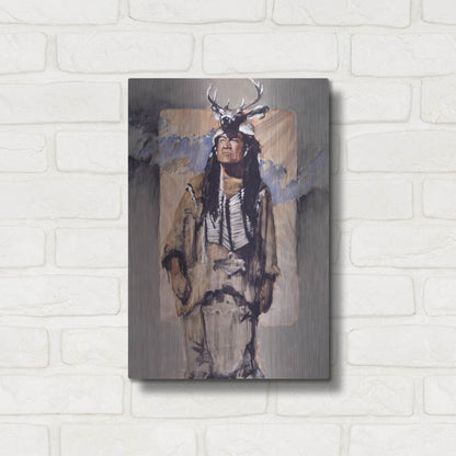 Luxe Metal Art 'Shared Vision' by J. E. Knauf, Metal Wall Art,12x16