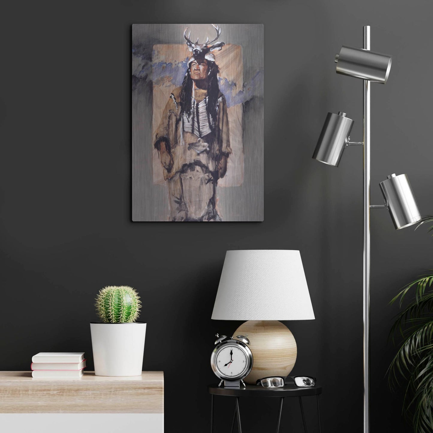 Luxe Metal Art 'Shared Vision' by J. E. Knauf, Metal Wall Art,16x24
