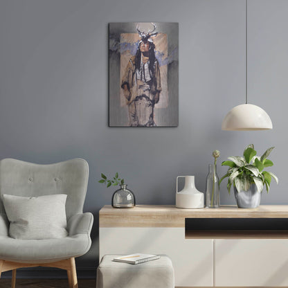 Luxe Metal Art 'Shared Vision' by J. E. Knauf, Metal Wall Art,16x24