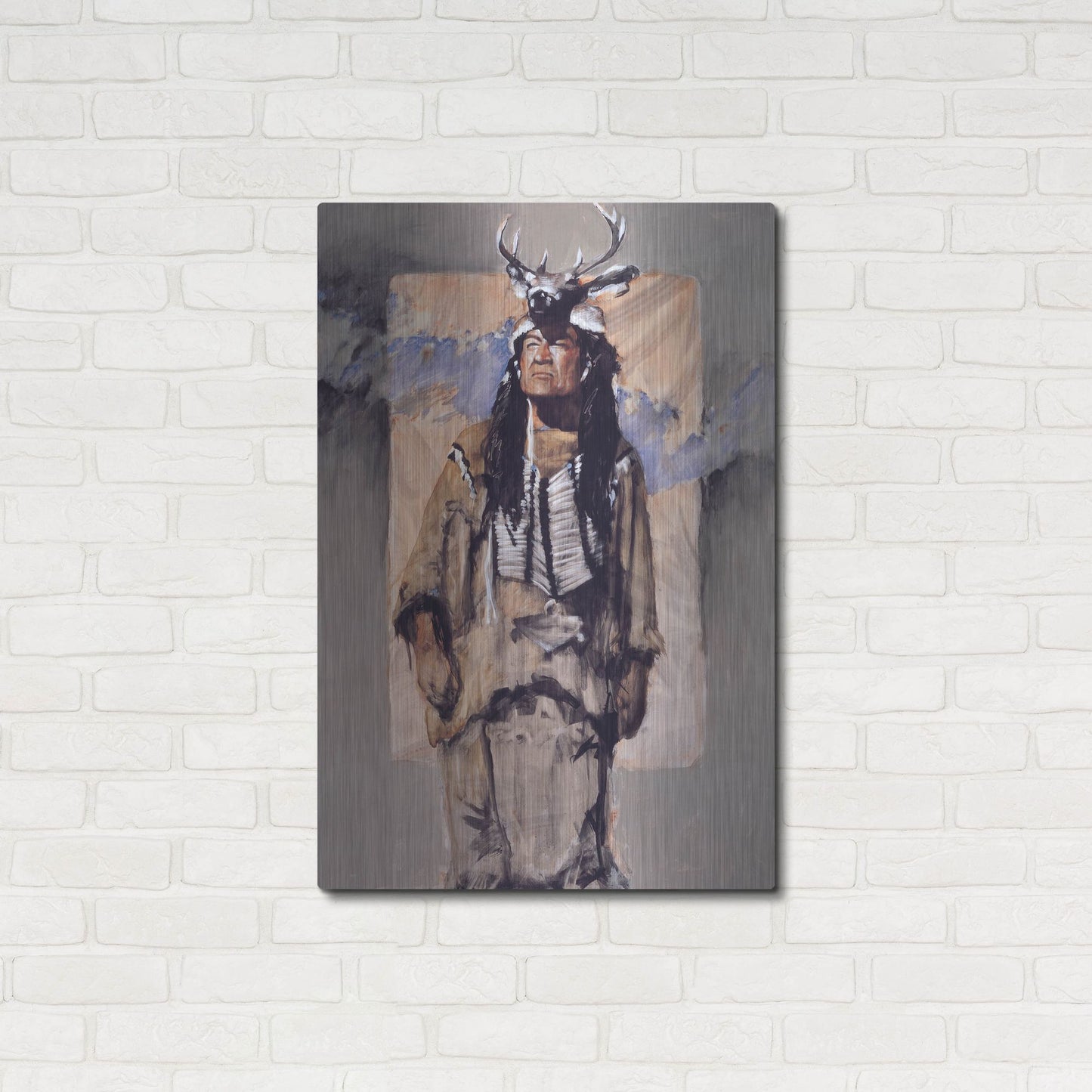 Luxe Metal Art 'Shared Vision' by J. E. Knauf, Metal Wall Art,24x36