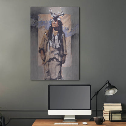 Luxe Metal Art 'Shared Vision' by J. E. Knauf, Metal Wall Art,24x36