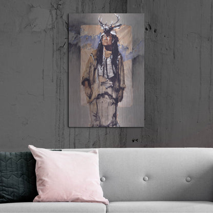 Luxe Metal Art 'Shared Vision' by J. E. Knauf, Metal Wall Art,24x36