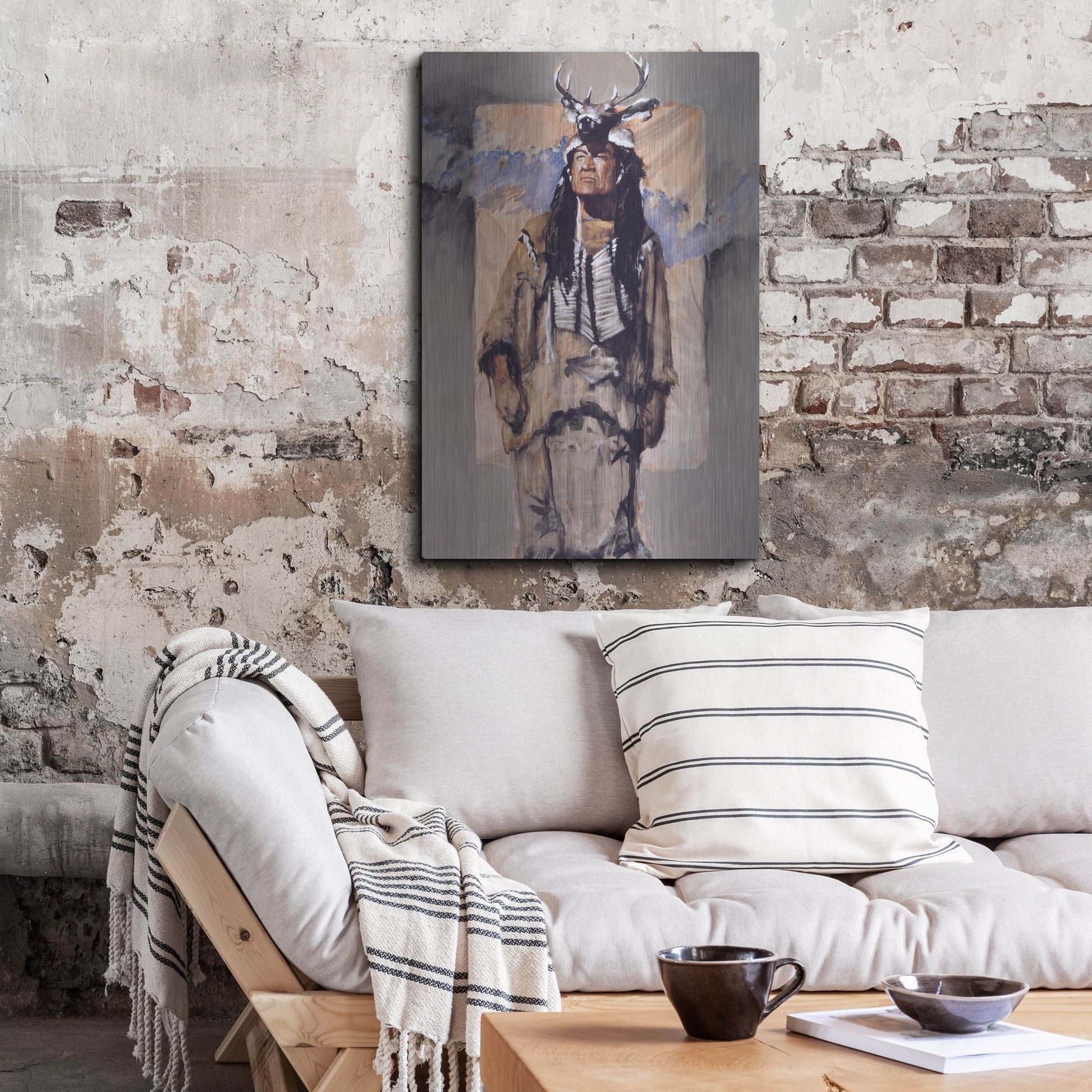 Luxe Metal Art 'Shared Vision' by J. E. Knauf, Metal Wall Art,24x36