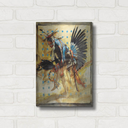 Luxe Metal Art 'Shift' by J. E. Knauf, Metal Wall Art,12x16