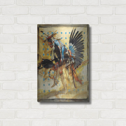 Luxe Metal Art 'Shift' by J. E. Knauf, Metal Wall Art,16x24