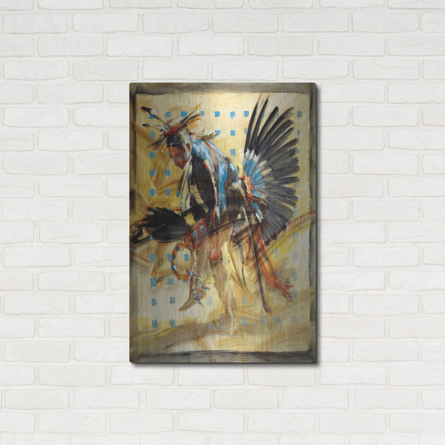 Luxe Metal Art 'Shift' by J. E. Knauf, Metal Wall Art,24x36