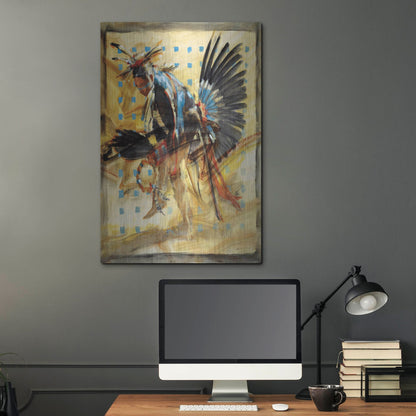 Luxe Metal Art 'Shift' by J. E. Knauf, Metal Wall Art,24x36