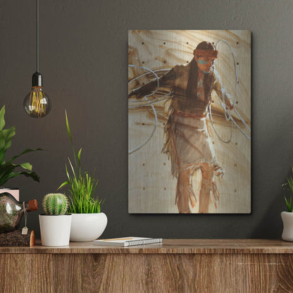 Luxe Metal Art 'In The Center' by J. E. Knauf, Metal Wall Art,12x16