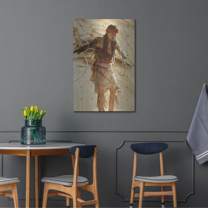 Luxe Metal Art 'In The Center' by J. E. Knauf, Metal Wall Art,24x36