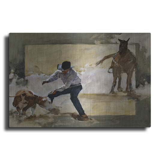 Luxe Metal Art 'Gotcha!' by J. E. Knauf, Metal Wall Art