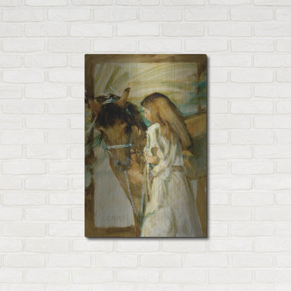 Luxe Metal Art 'Friends' by J. E. Knauf, Metal Wall Art,24x36