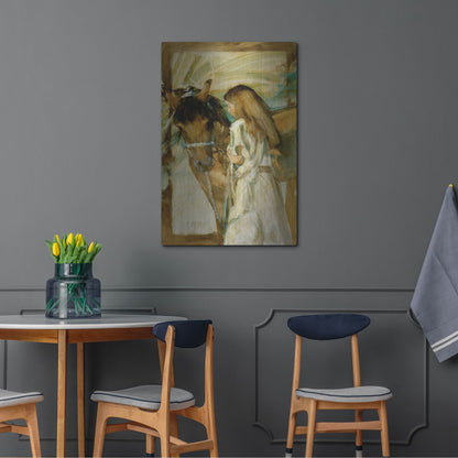 Luxe Metal Art 'Friends' by J. E. Knauf, Metal Wall Art,24x36