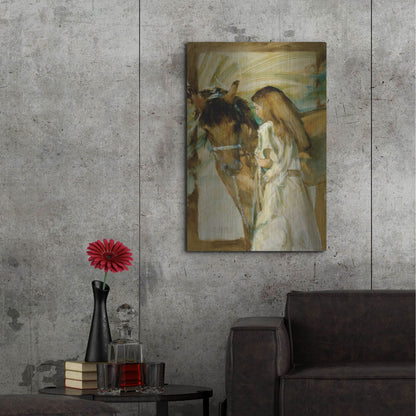 Luxe Metal Art 'Friends' by J. E. Knauf, Metal Wall Art,24x36