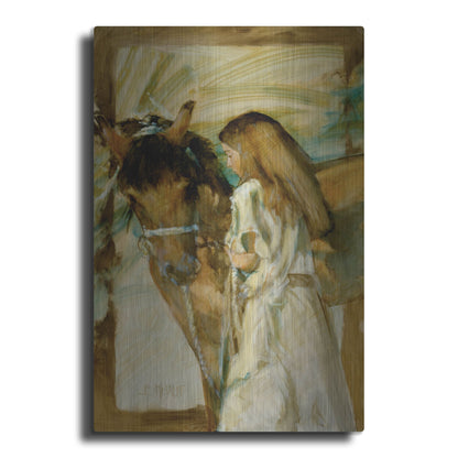 Luxe Metal Art 'Friends' by J. E. Knauf, Metal Wall Art