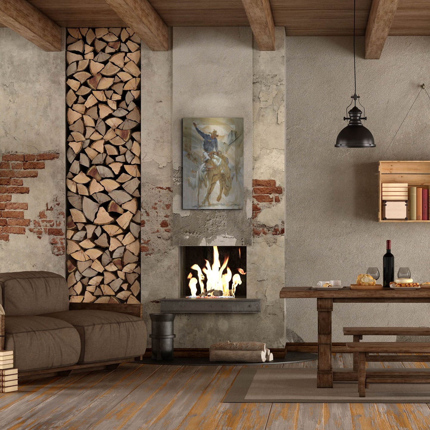 Luxe Metal Art 'Dancin'' by J. E. Knauf, Metal Wall Art,24x36