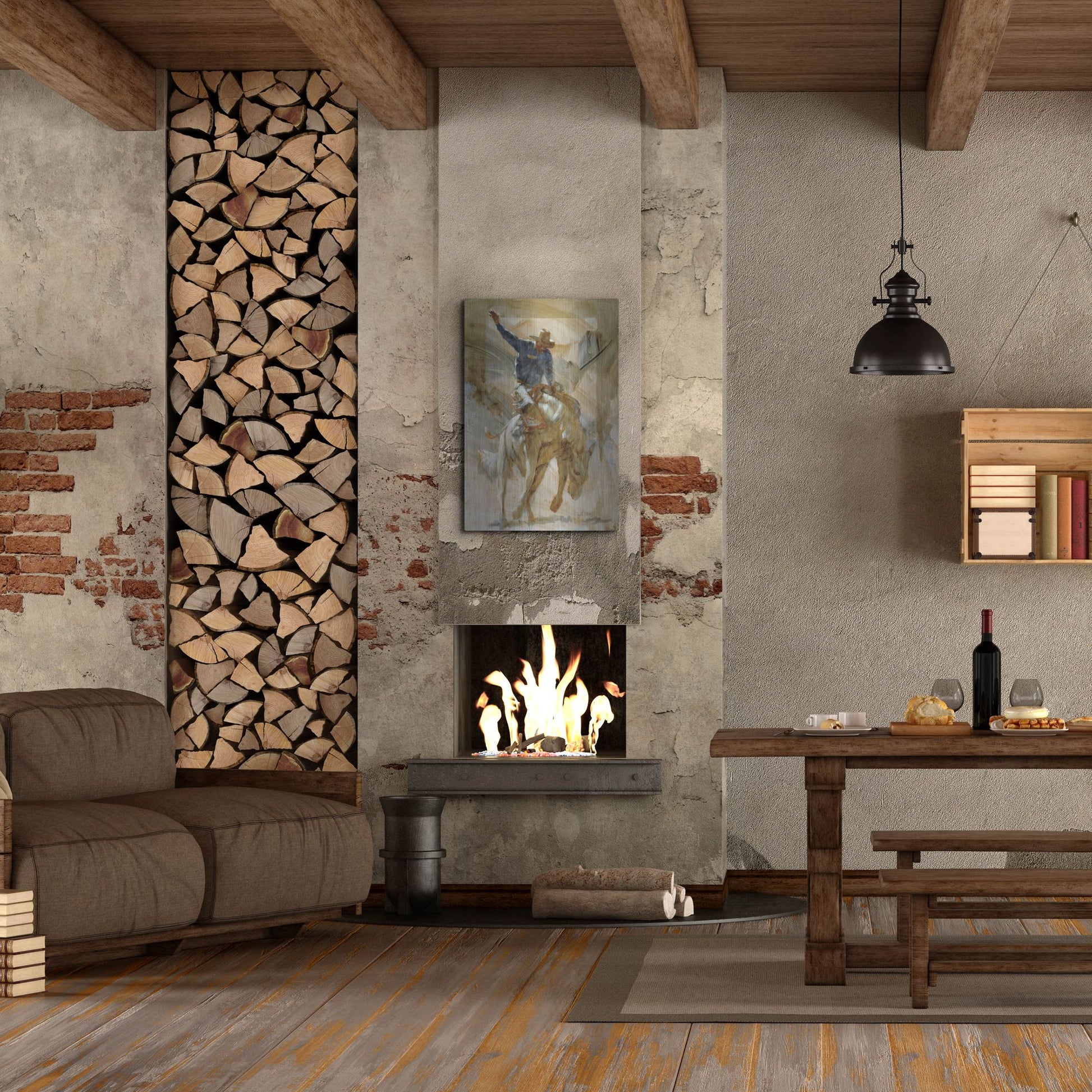 Luxe Metal Art 'Dancin'' by J. E. Knauf, Metal Wall Art,24x36