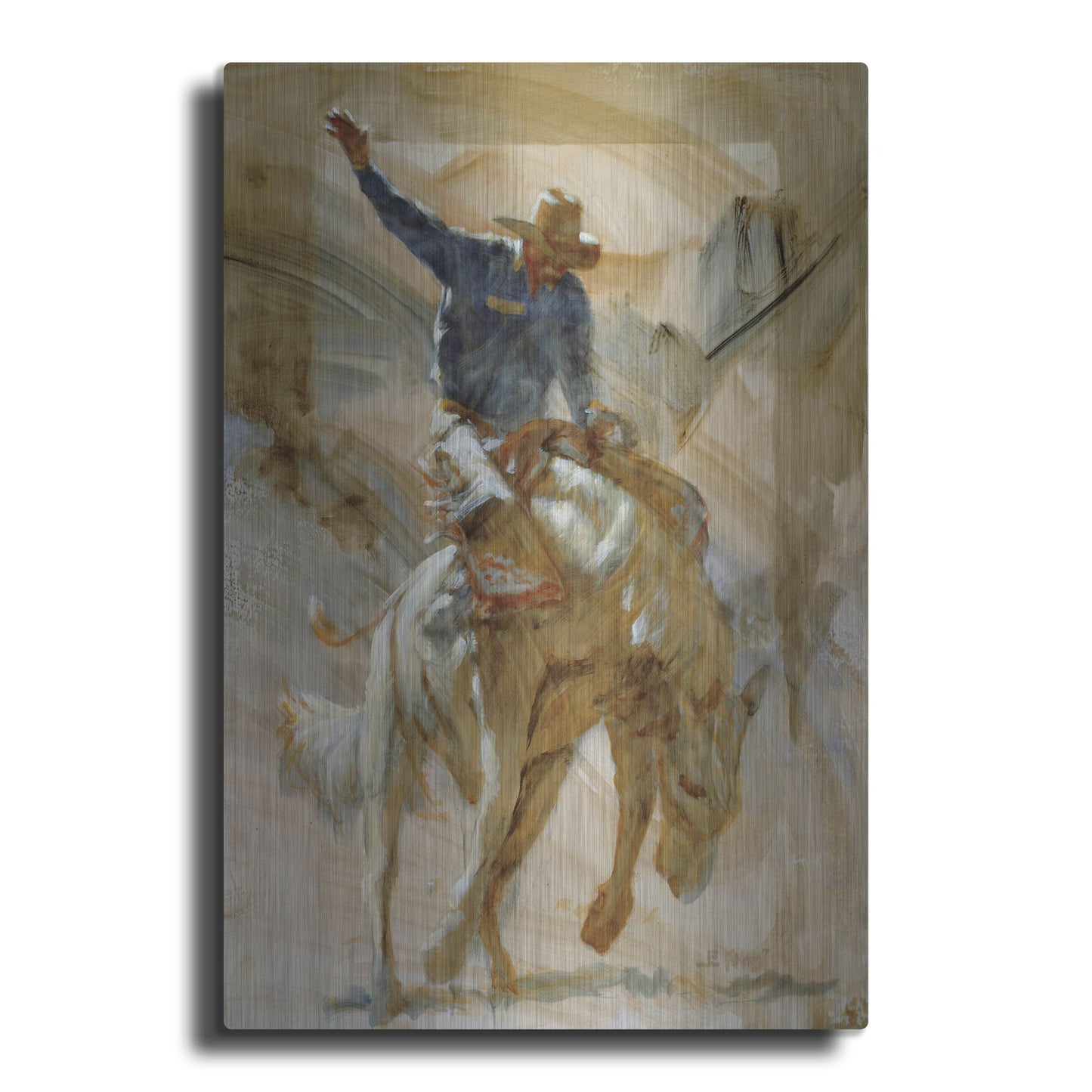 Luxe Metal Art 'Dancin'' by J. E. Knauf, Metal Wall Art