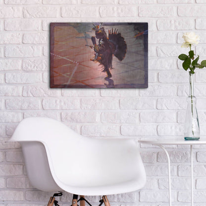 Luxe Metal Art 'Between The Lines' by J. E. Knauf, Metal Wall Art,24x16