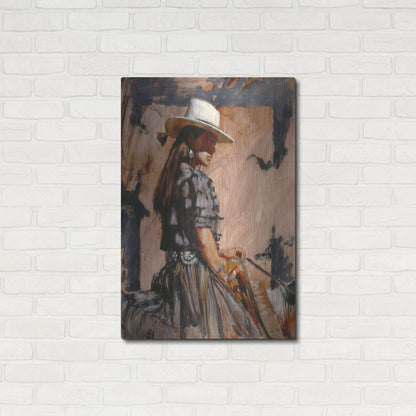 Luxe Metal Art 'At A Walk' by J. E. Knauf, Metal Wall Art,24x36