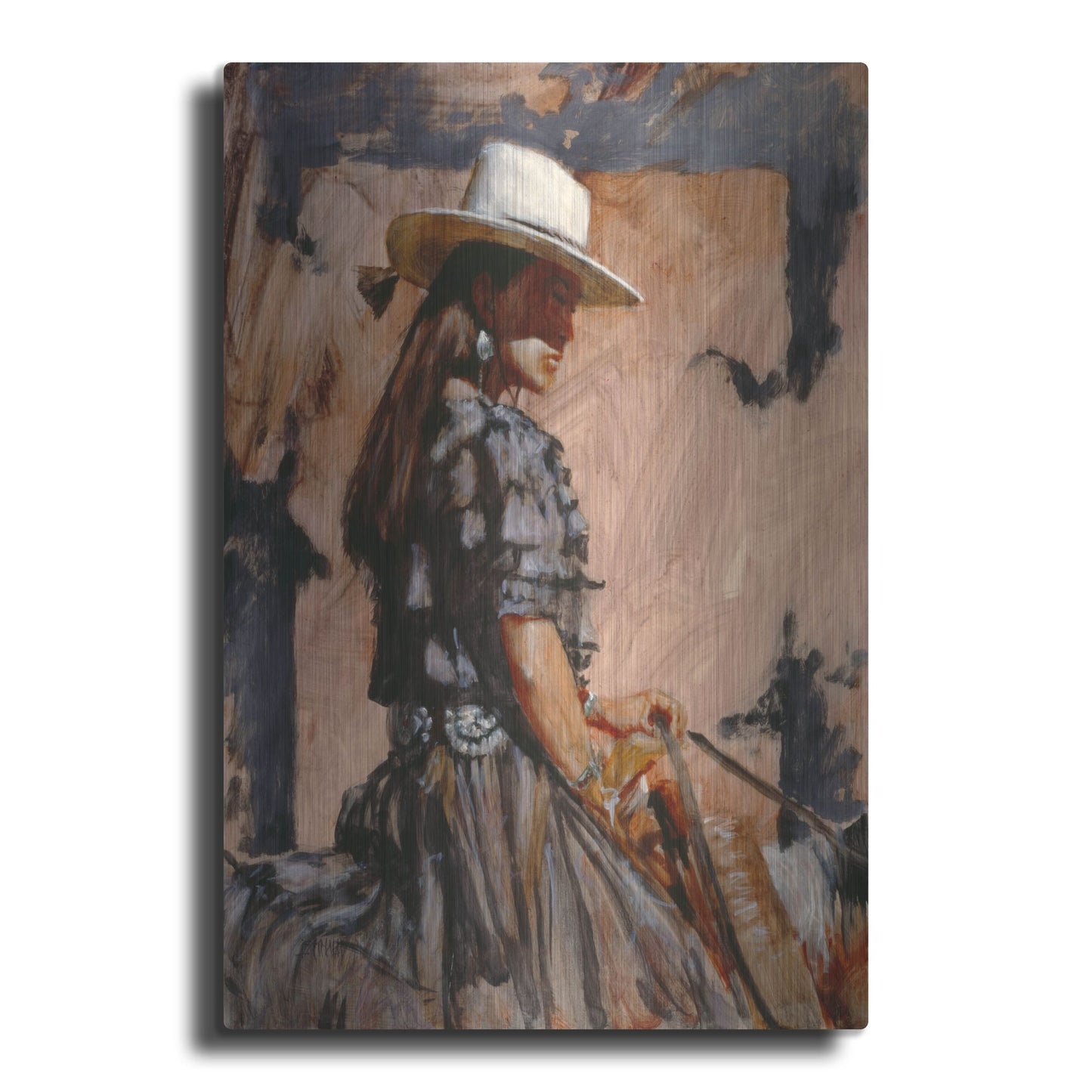 Luxe Metal Art 'At A Walk' by J. E. Knauf, Metal Wall Art