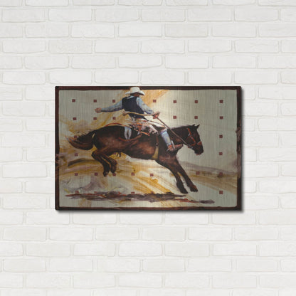 Luxe Metal Art 'Jumpin Jack' by J. E. Knauf, Metal Wall Art,36x24