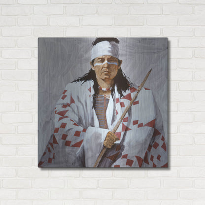 Luxe Metal Art 'Allie 2' by J. E. Knauf, Metal Wall Art,36x36