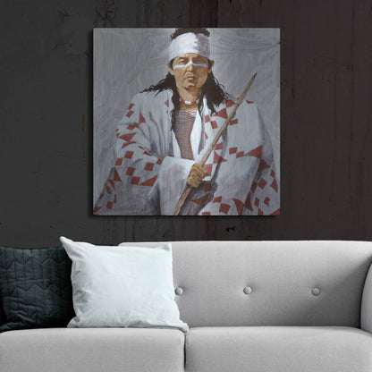 Luxe Metal Art 'Allie 2' by J. E. Knauf, Metal Wall Art,36x36