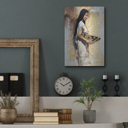Luxe Metal Art 'Seeking Shade' by J. E. Knauf, Metal Wall Art,12x16