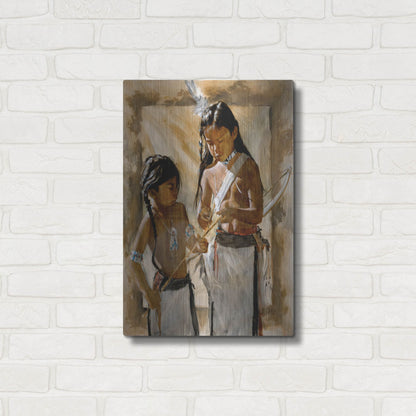 Luxe Metal Art 'Little Brothers' by J. E. Knauf, Metal Wall Art,16x24