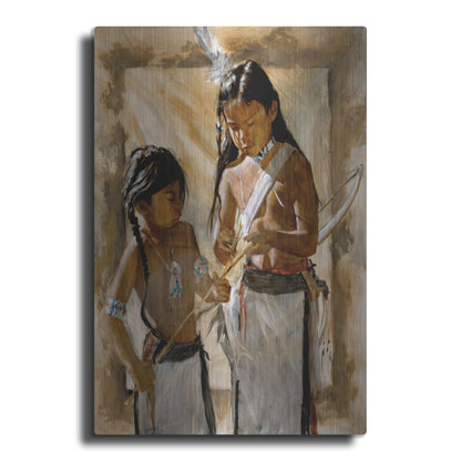 Luxe Metal Art 'Little Brothers' by J. E. Knauf, Metal Wall Art