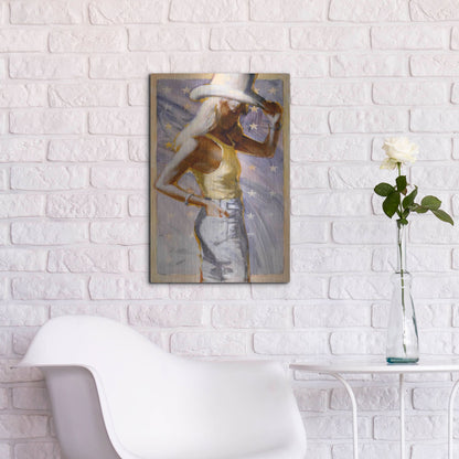 Luxe Metal Art 'Star Field' by J. E. Knauf, Metal Wall Art,16x24