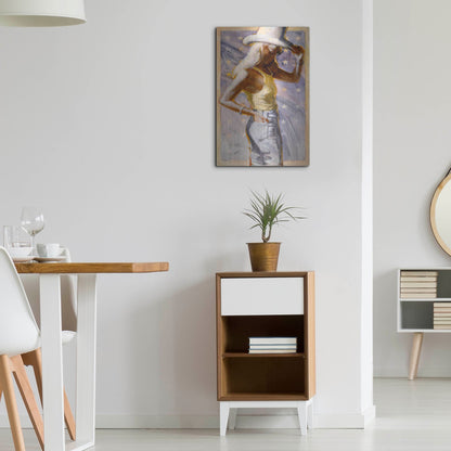 Luxe Metal Art 'Star Field' by J. E. Knauf, Metal Wall Art,16x24