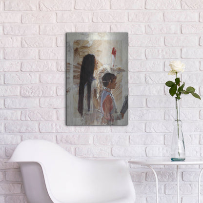 Luxe Metal Art 'At Papago' by J. E. Knauf, Metal Wall Art,16x24