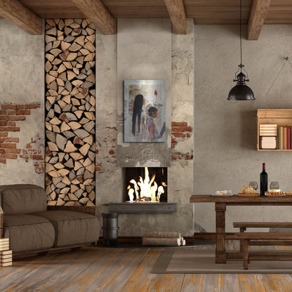 Luxe Metal Art 'At Papago' by J. E. Knauf, Metal Wall Art,24x36