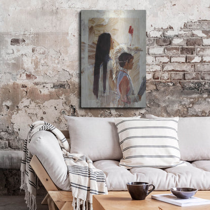 Luxe Metal Art 'At Papago' by J. E. Knauf, Metal Wall Art,24x36