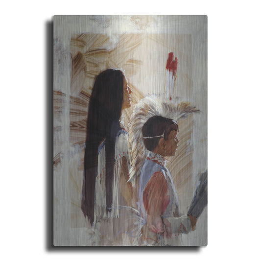 Luxe Metal Art 'At Papago' by J. E. Knauf, Metal Wall Art