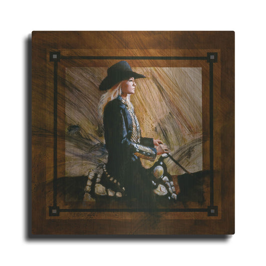 Luxe Metal Art 'Arrival II' by J. E. Knauf, Metal Wall Art