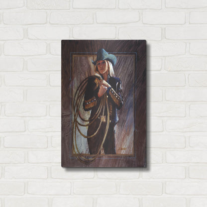 Luxe Metal Art 'Bring Em' On' by J. E. Knauf, Metal Wall Art,16x24