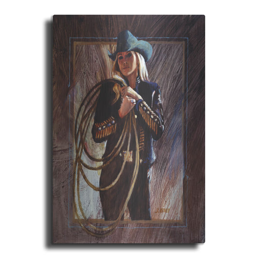 Luxe Metal Art 'Bring Em' On' by J. E. Knauf, Metal Wall Art