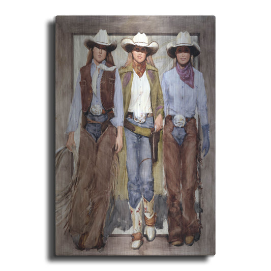 Luxe Metal Art 'Buckle Brigade' by J. E. Knauf, Metal Wall Art