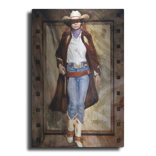 Luxe Metal Art 'Buckled Up' by J. E. Knauf, Metal Wall Art