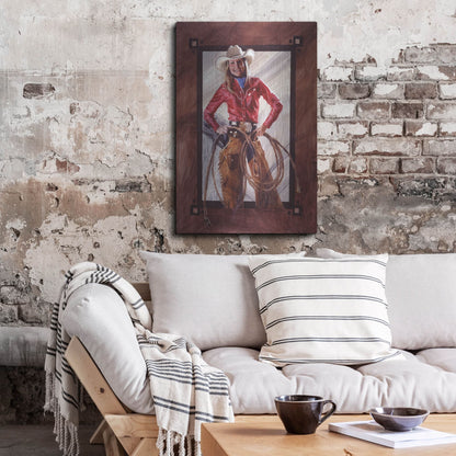 Luxe Metal Art 'Bustin' Out' by J. E. Knauf, Metal Wall Art,24x36