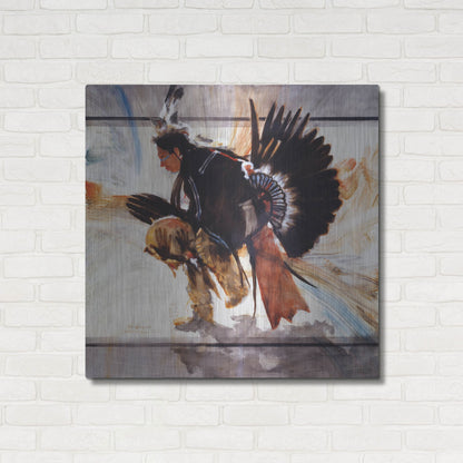 Luxe Metal Art 'Center' by J. E. Knauf, Metal Wall Art,36x36