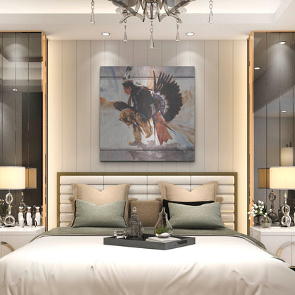 Luxe Metal Art 'Center' by J. E. Knauf, Metal Wall Art,36x36