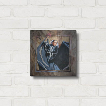 Luxe Metal Art 'Cinco De Mayo' by J. E. Knauf, Metal Wall Art,12x12